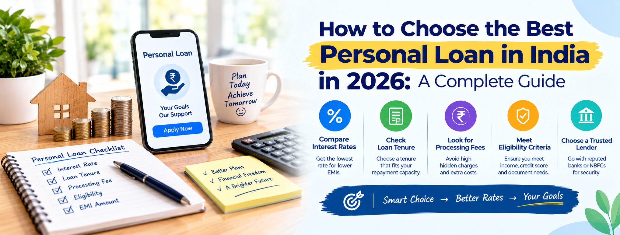 How to Choose the Best Personal Loan in India in 2026: A Complete Guide