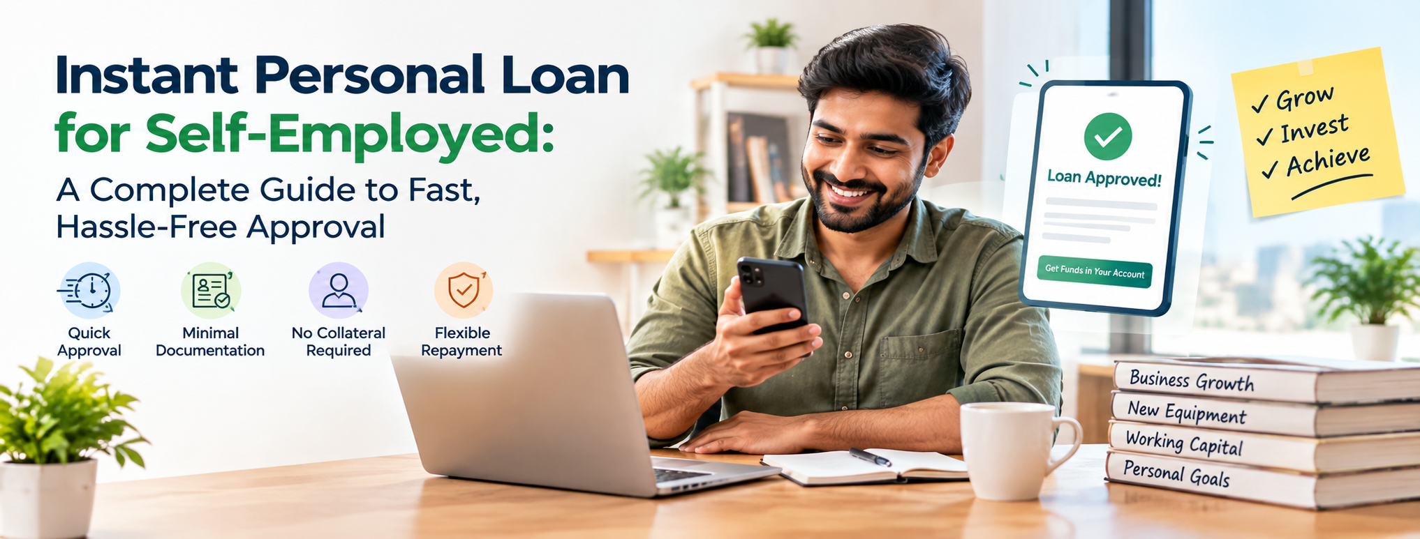Instant Personal Loan for Self-Employed: A Complete Guide to Fast, Hassle-Free Approval